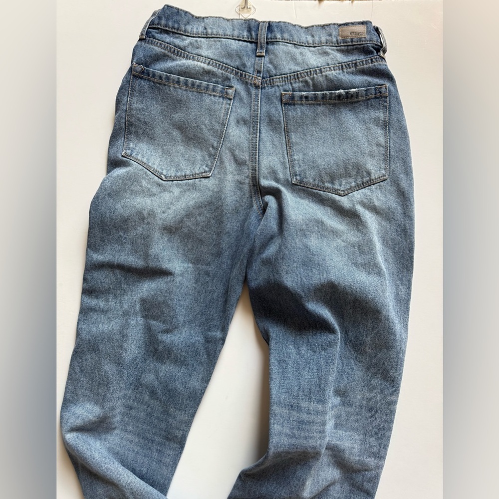 Blue Distressed Jeans - Picture 7 of 13